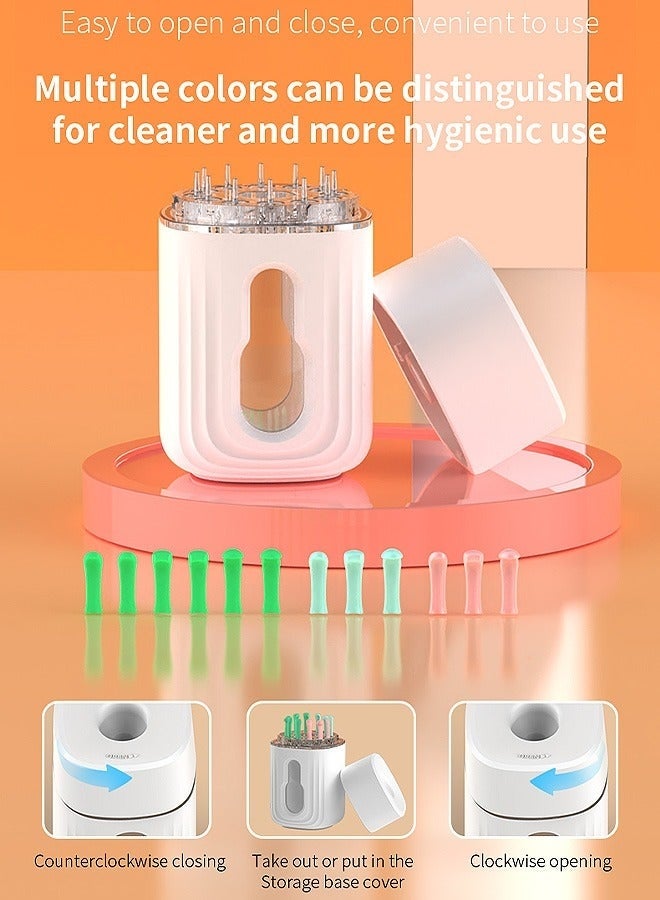 Bukela Ear Wax Removal, Wi-Fi Visible Ear Cleaner Kit with 12 Ear Pickers and Storage Case, Ear Wax Removal Tool with 1080 HD Camera and 6 Ear Scoops (White) - Image 5
